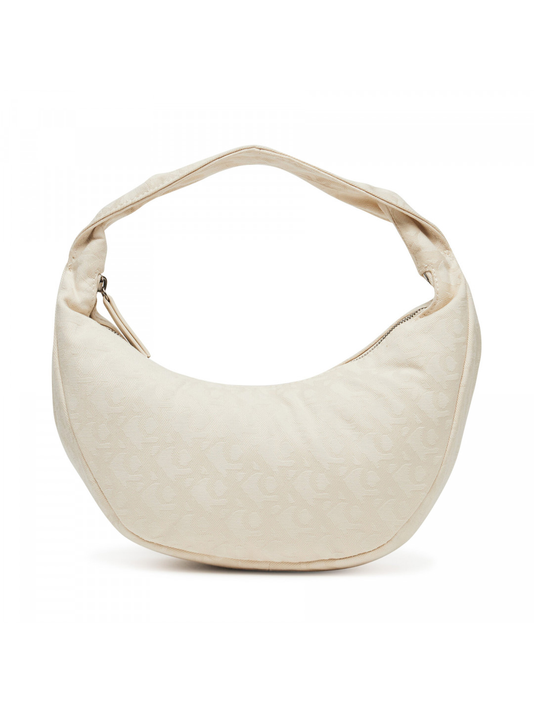 Kabelka Calvin Klein Ckj Monogram Pinched Medium Shou LV04F3206G Écru